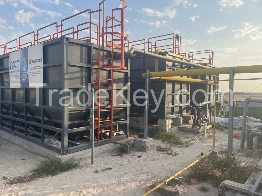 Used watre treatment plant