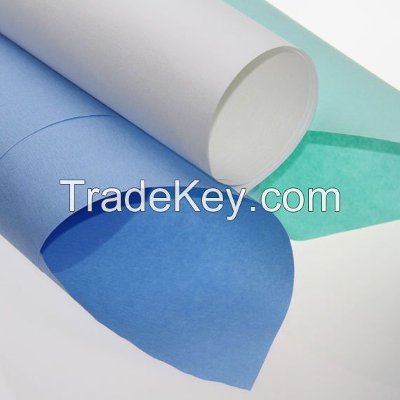 Medical Disposable Wrapping Use Crepe Paper Rolls For Dental Hospitals use