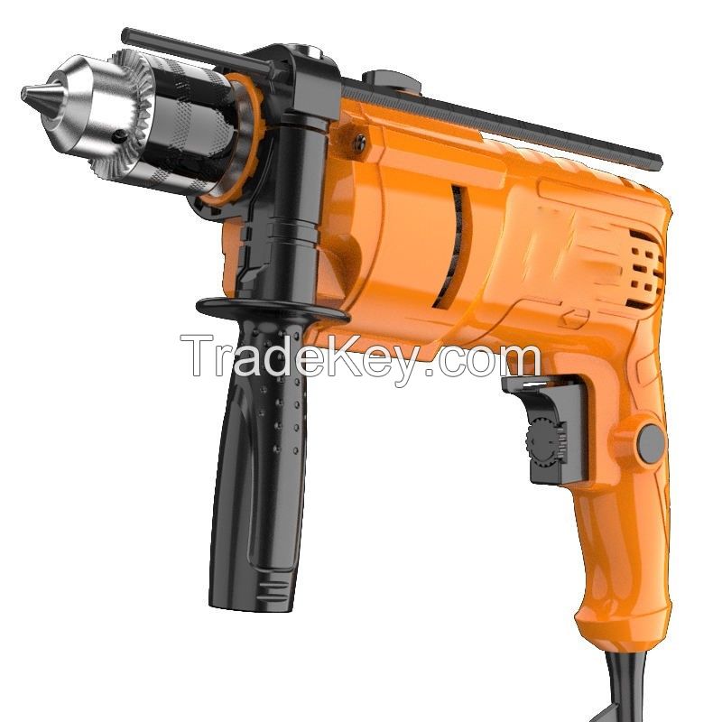 Portable 500W 10mm Impact Drill Machine 220V/127V Variable Speed Concrete Steel Wood Drilling Cheap Electric Power Hand Drill