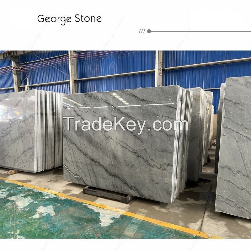 Bruce Grey Wall Tiles For stair for floor Marble stone