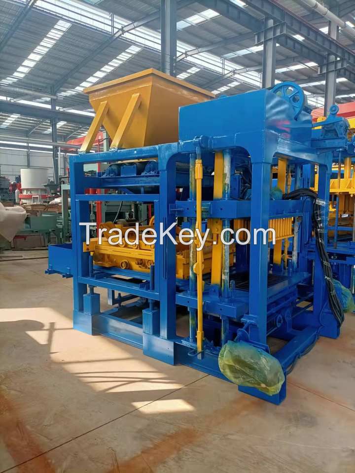 hollow block machine concrete solid brick making