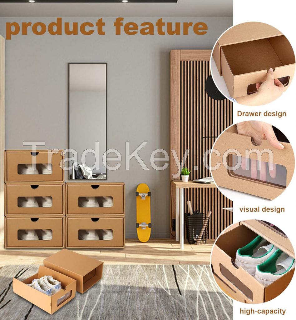 Shoe Storage Boxes Cardboard 