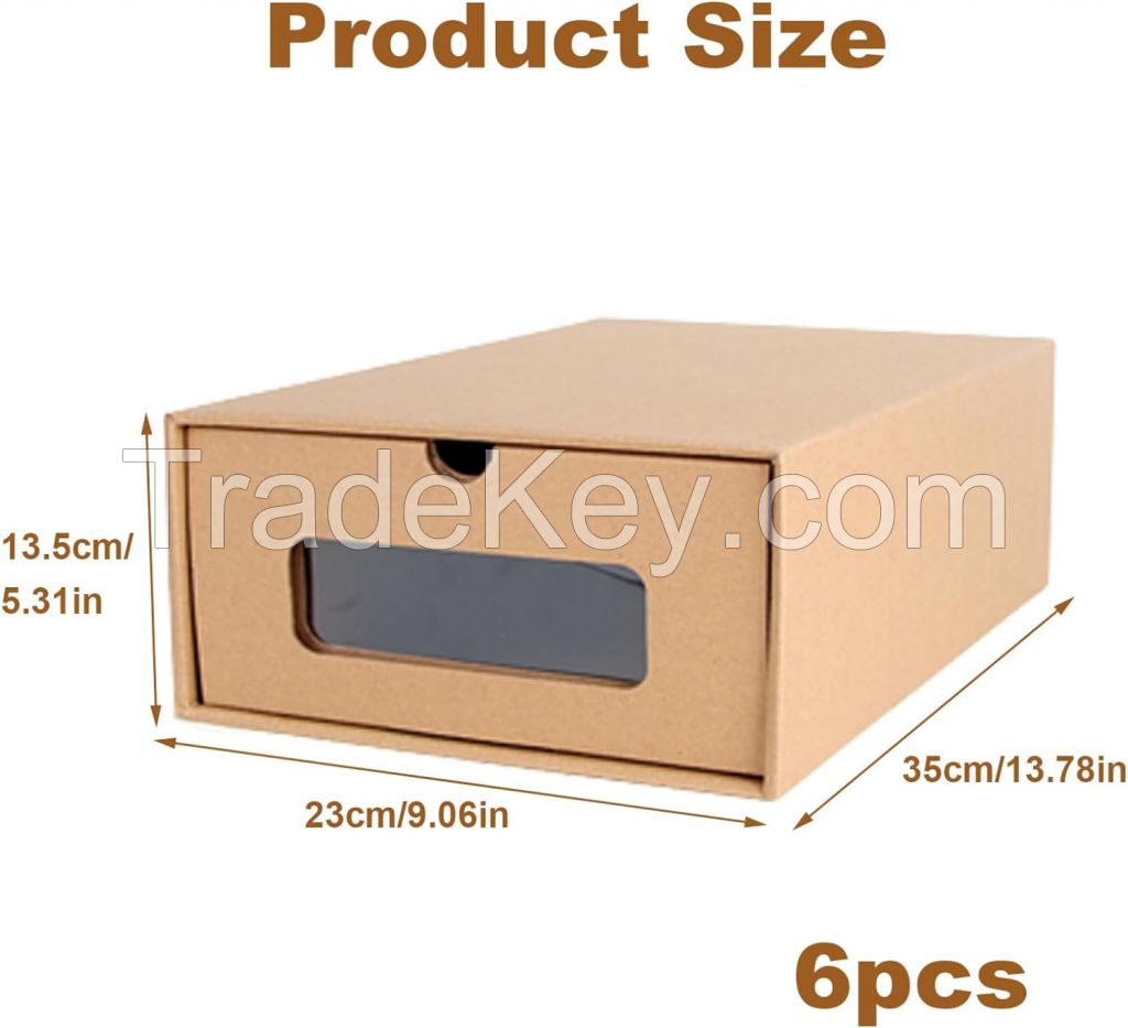 Shoe Storage Boxes Cardboard 