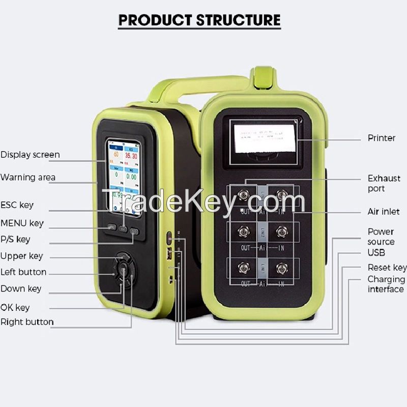 analyzer leak detector gas test instrument