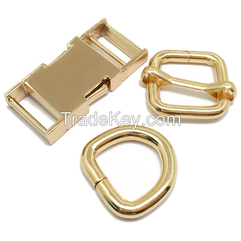 Breakaway Dog Clip Belt Metal Quick Release Buckles For Pet Collars