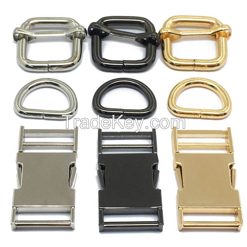 Breakaway Dog Clip Belt Metal Quick Release Buckles For Pet Collars