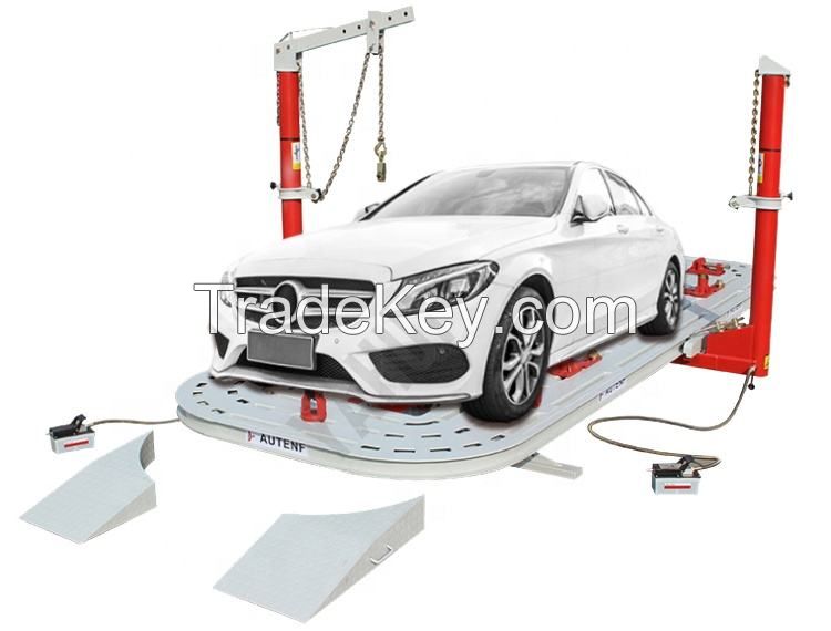 car frame pulling machine