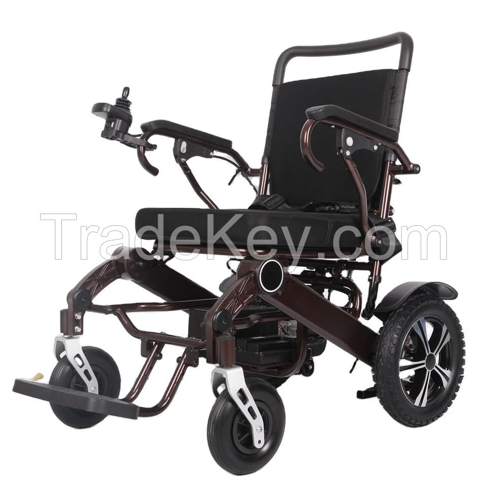 Electric wheelchair scooter