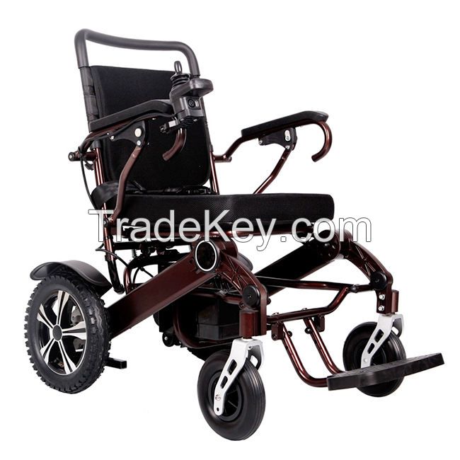 Electric wheelchair scooter