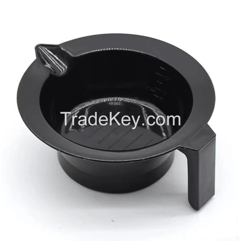 hair dyeing bowl with brush