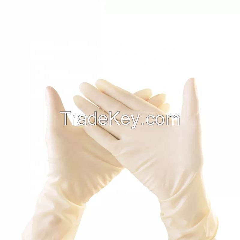 Medical Examination Latex sterile surgical Gloves Manufacturers