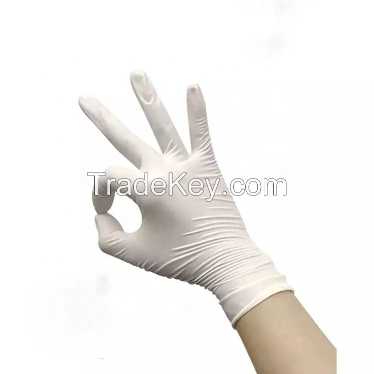 Medical Examination Latex sterile surgical Gloves Manufacturers