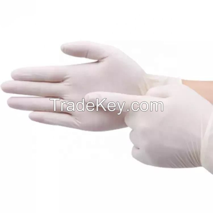 Medical Examination Latex sterile surgical Gloves Manufacturers