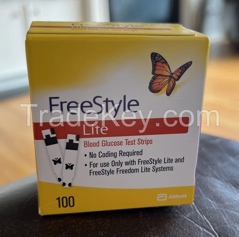 FreeStyle Lite Blood Glucose Test Strips 100ct