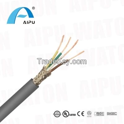 Outdoor Data Cable 4 Core Shielded 450/750V Control Cable RS485 Cable for Communication Automation System Multi Pair