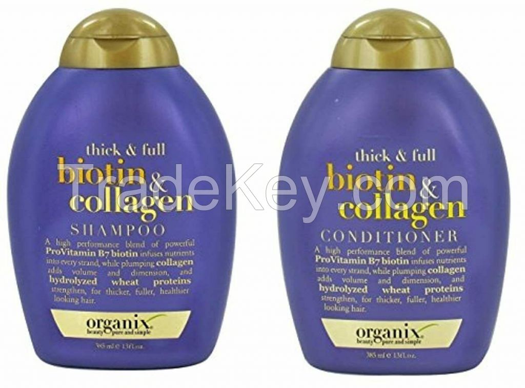 Organix Thick and Full Biotin and Collagen Shampoo &amp; Conditioner Set