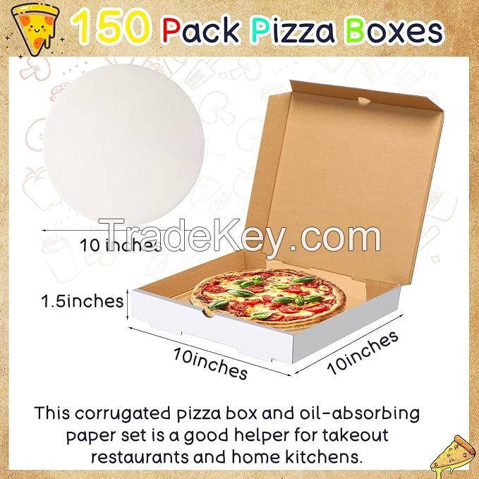 Pizza Pan Bulk Restaurant Aluminum Pizza Pan Set Round Pizza Pie Cake Plate Rust Free Pizza Pie Cake Tray for Oven Baking Home Kitchen Restaurant Easy Clean (16 Inch)