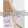 50 Pack Corrugated Pizza Box - White Cardboard (8" x 8")