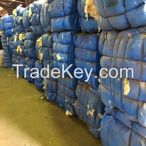 Hdpe Drums Blue Scrap Hdpe Plastic HDPE Drums Regrind Blue Flakes Natural