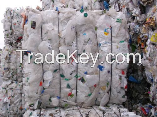 Bulk Quantity HDPE Milk Bottle Scrap / HDPE Milk Bottle Scrap Regrind