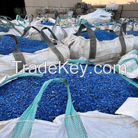 HDPE drums blue/HDPE blue drum scrap/HDPE scrap plastic