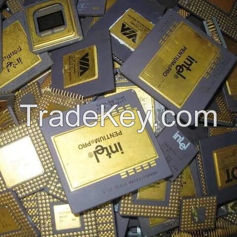 Best Supplier Of Pentium Pro Gold Ceramic CPU Scrap / High Grade CPU Scrap / Computers