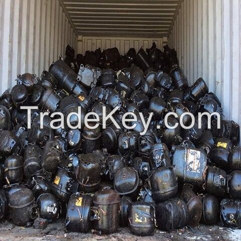 Used Refrigerator Compressor Scrap Used AC Compressor Scrap