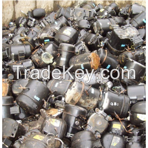 Compressor Scrap/used Compressor 99.9% / refrigerator compressor scrap for sale 