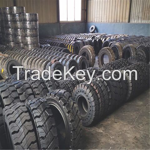 Hot selling Tires factory truck Rubber Forklift Tyres Forklift truck tires -