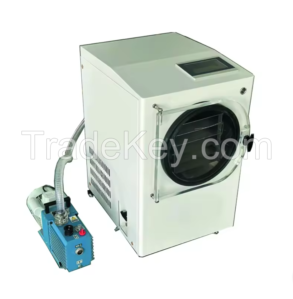 Mini Food Vegetable Fruit Flower Home Freeze Drying Machine Household or Lab Vacuum Mini Freeze Dryer