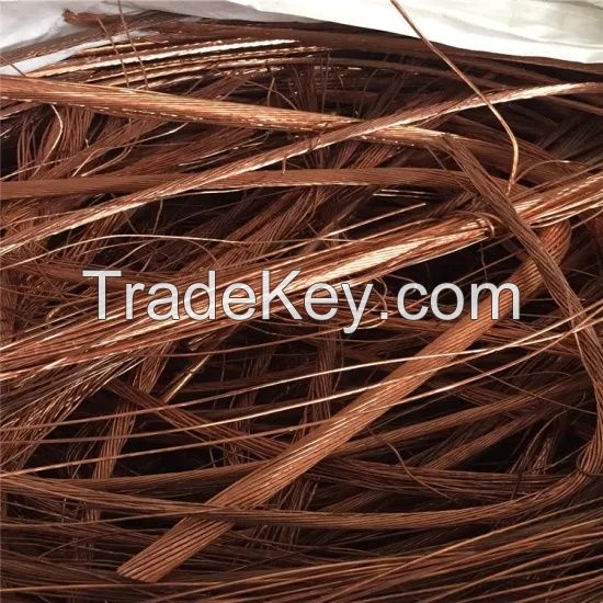 99.99% Copper Scraps pure millbery Copper Wire Scrap /Cooper Ingot /Scrap Copper Price