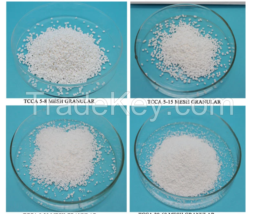 Water Treatment Swimming TCCA 90% tablet granular and powder, multifunctional chlorine tablets