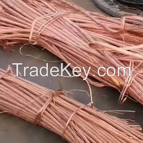 Prime Grade Copper Cable Scrap Copper Scrap Wire 99.99% in Bulk