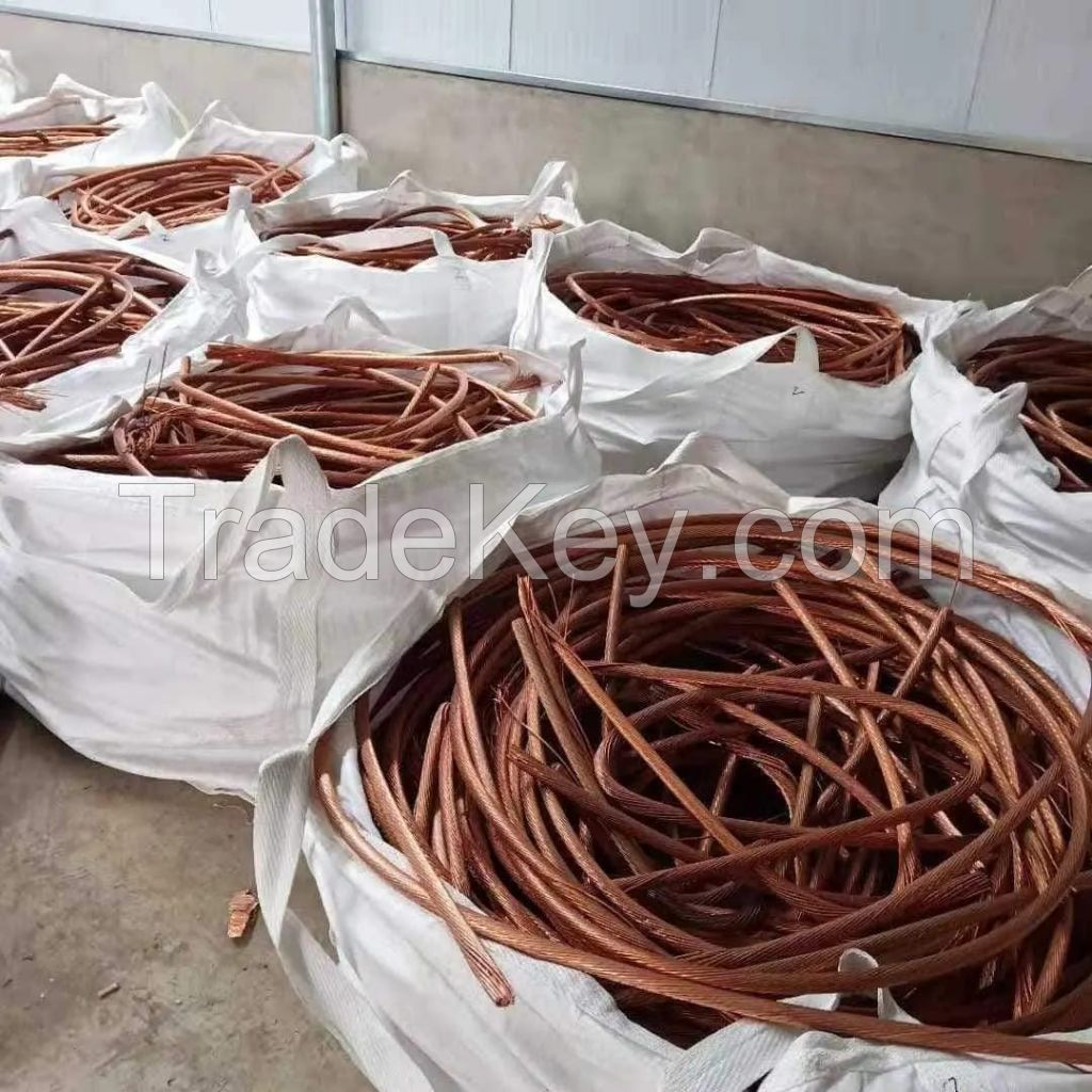 Low Price Copper Cable Wire Scrap High Purity Copper 99.99% Copper Scrap copper scrap wire