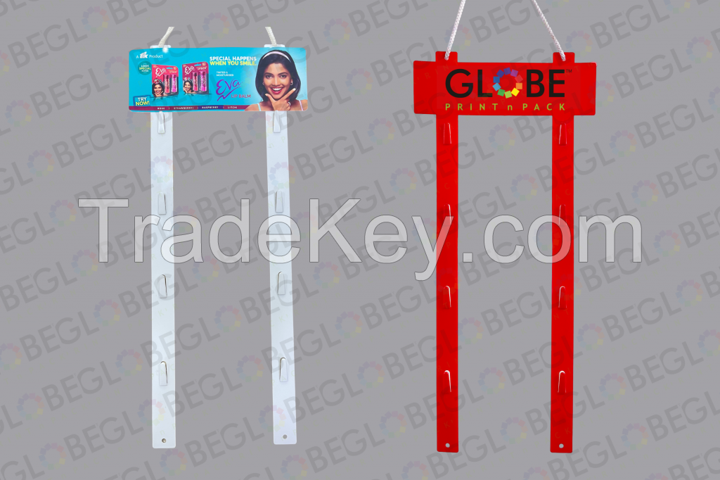 Double Molded Hanging Clip Strips - Small