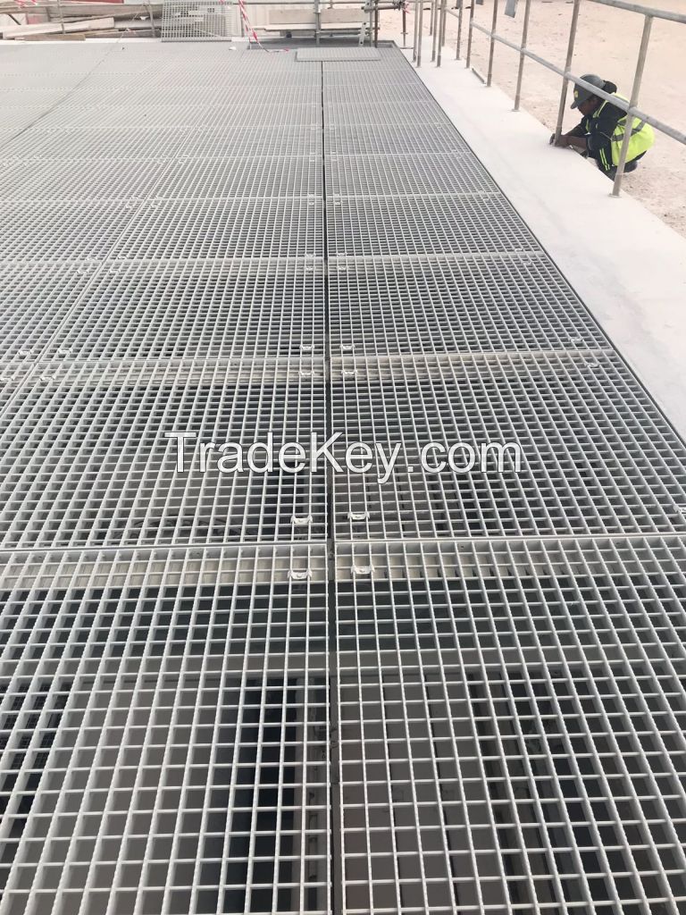 Aluminium grating