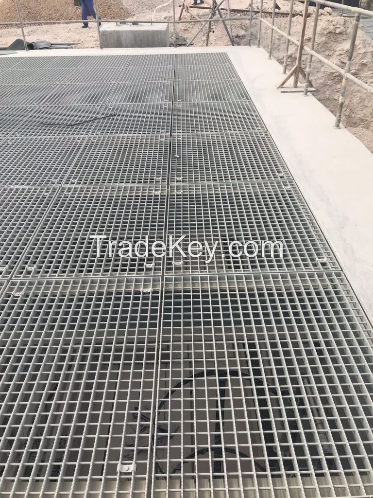 Aluminium grating