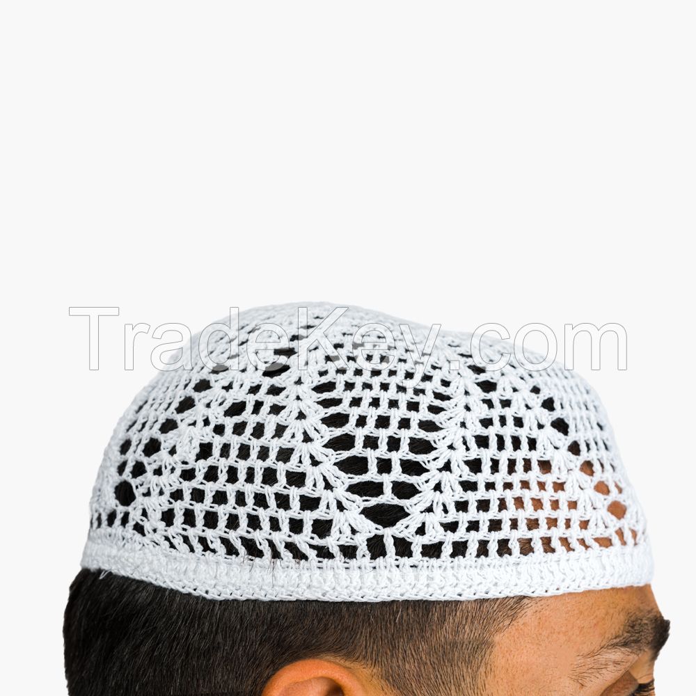 Crochet Hat - Pray Hat - Islamic Hat