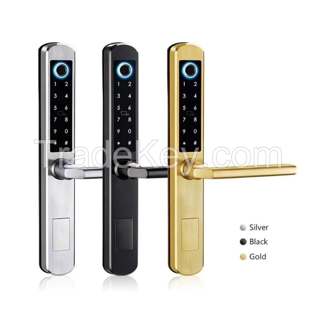 Eseye Intelligent Outdoor Electronic Keyless Digital Password Biometric Wifi Latest Sliding Door Smart Lock Fingerprint For Home