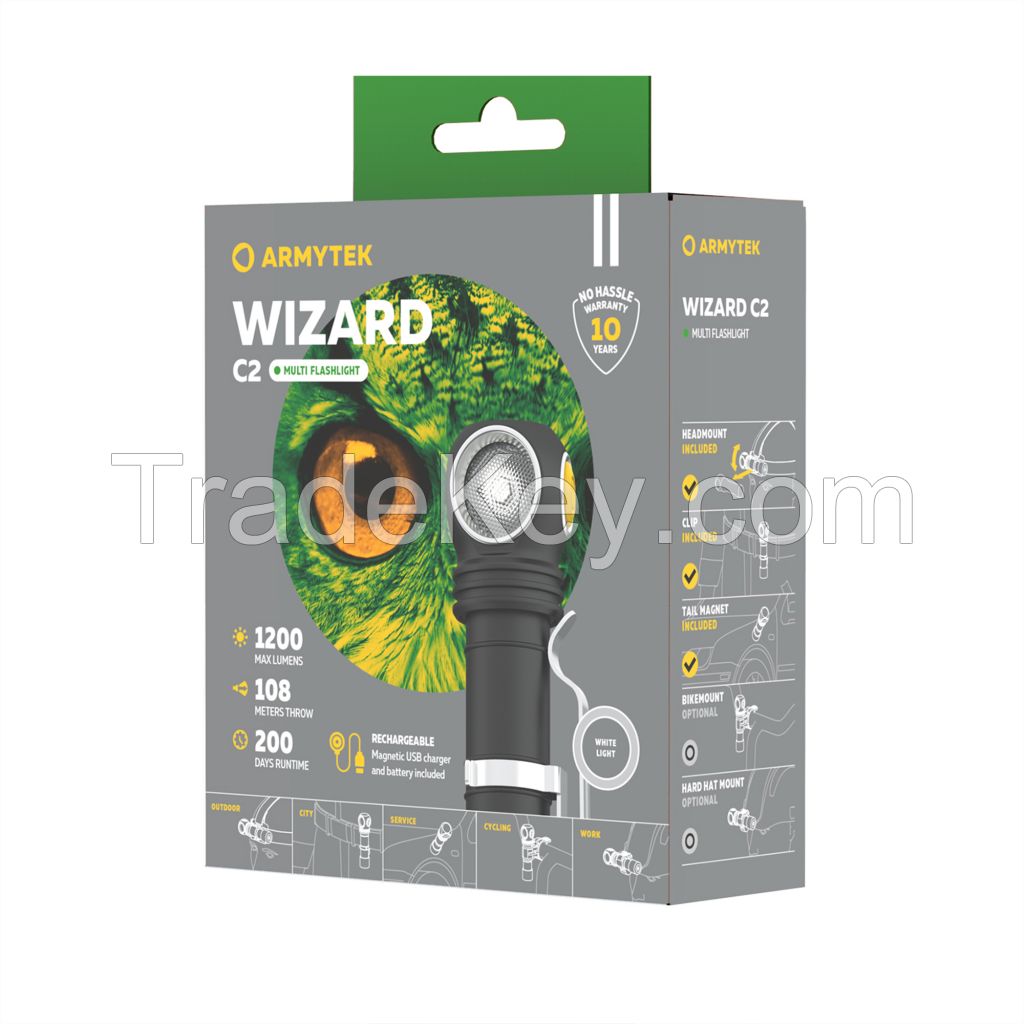 Armytek Wizard C2 Magnet USB (White Light)