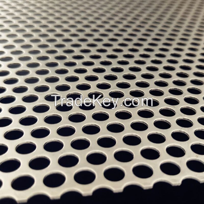 Round Holes Perforated Metal