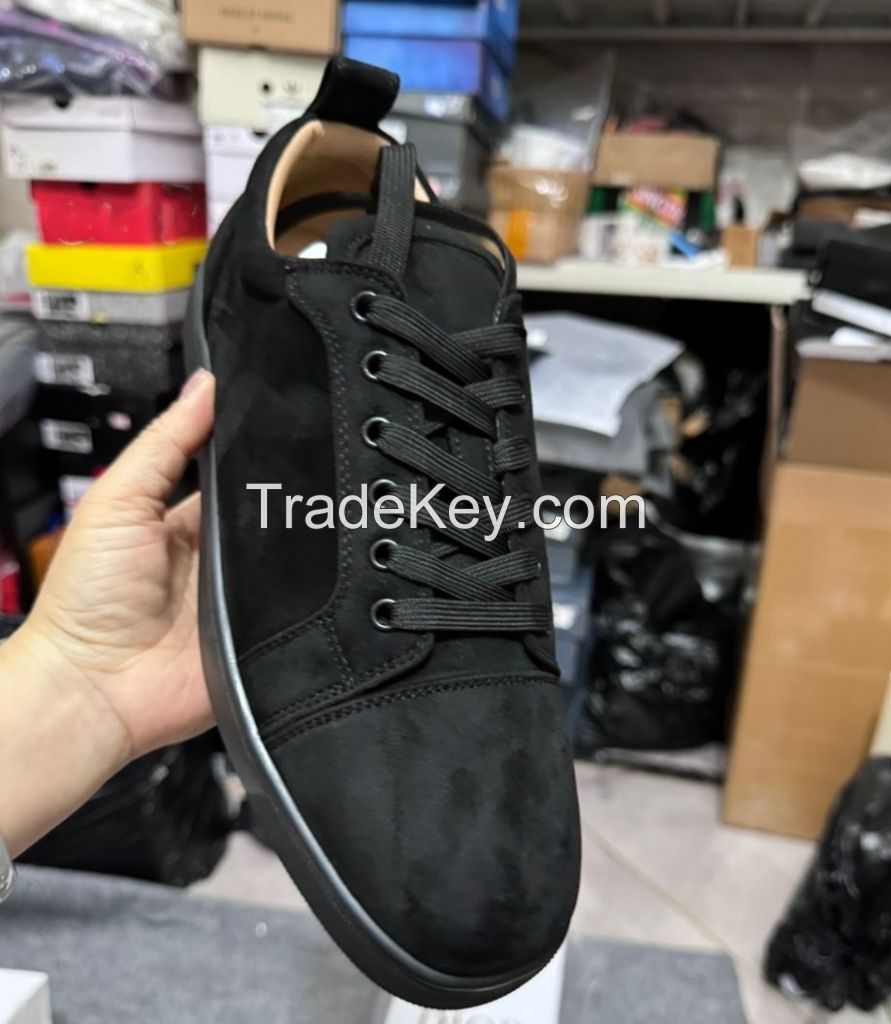 G5 Quality Cl Louis Junior Sneakers Black Low-Top Logo Men sports Shoes