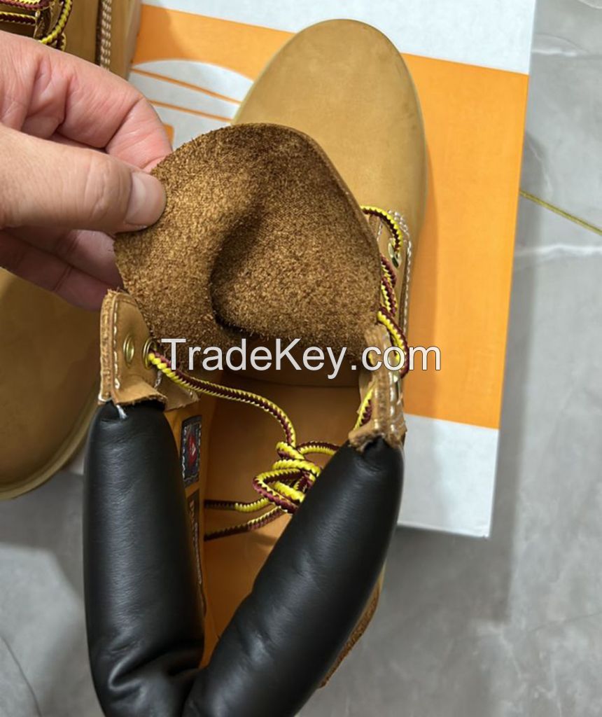 Wholesale Fashion Designer Luxury Yellow Snow Boots Rubber Shoes Putian Factory