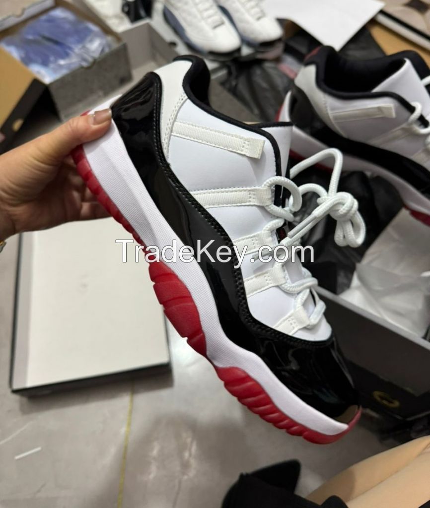 2025 Basketball  Air 11  Concord Bred  Low Sneaker Sports  Shoes