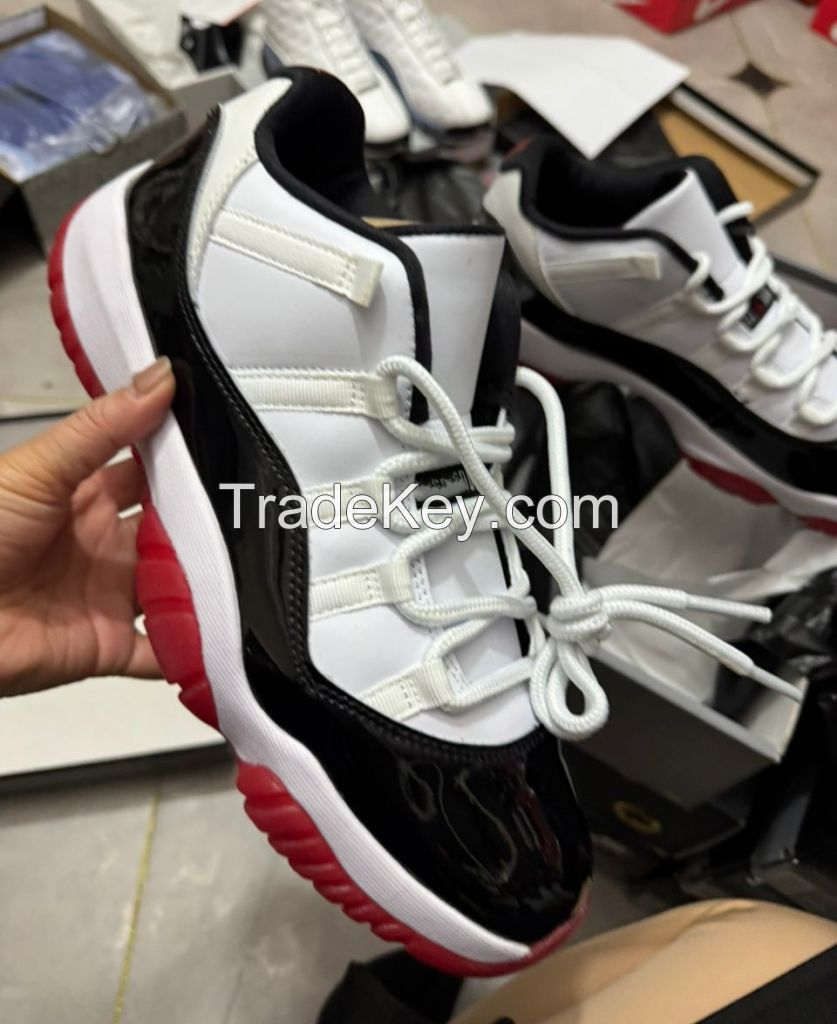 2025 Basketball  Air 11  Concord Bred  Low Sneaker Sports  Shoes