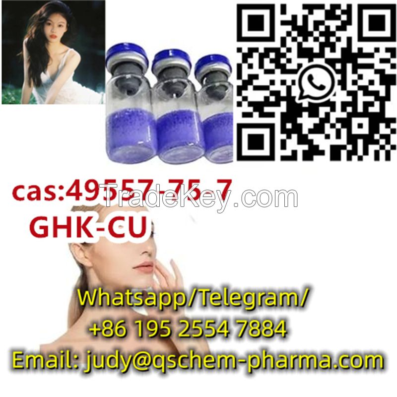 Highest grade purity 99% factory price high quality Cas 49557-75-7 GHK-CU