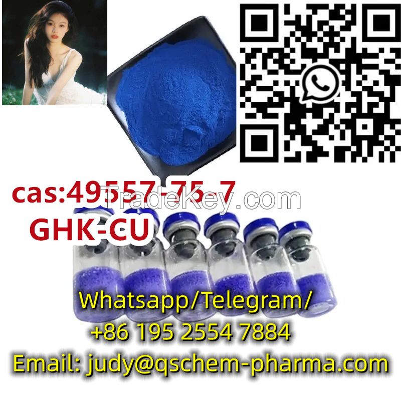 Highest grade purity 99% factory price high quality Cas 49557-75-7 GHK-CU