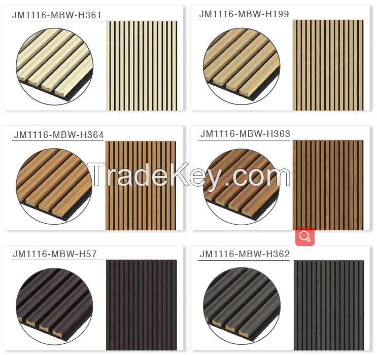 MDF Acoustic Panel;WPC wall panel;3D wall panel;