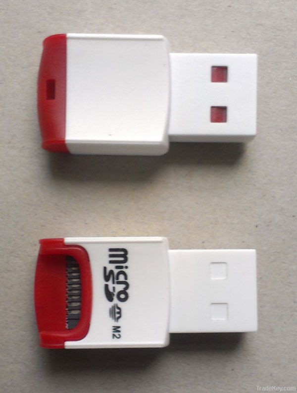 Memory card reader(Micro SD/TF card reader+M2 card reader)