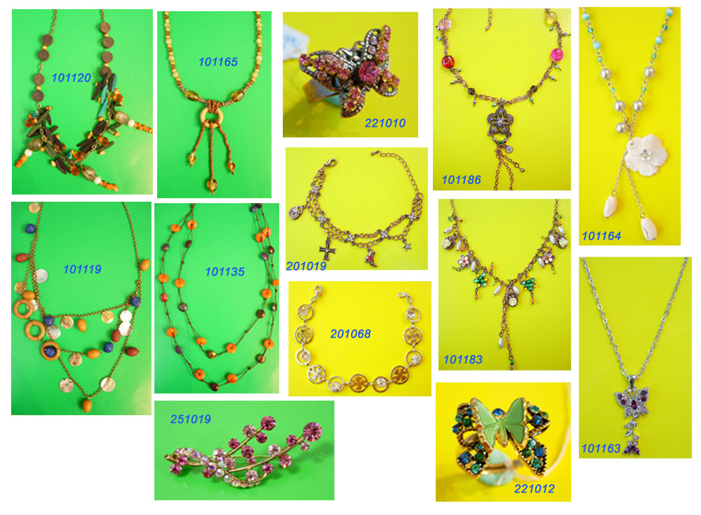 Costume Jewellery and Imitation Jewelry